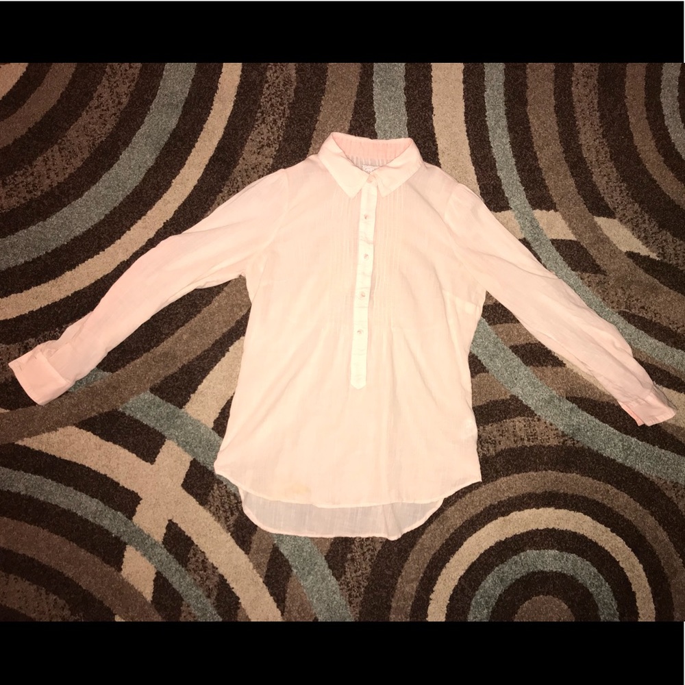 Anthropologie Postage Stamp Blouse